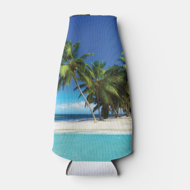 Enfriador De Botellas Pilar de tiro de playa exótica (Anverso)