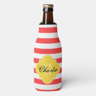Enfriador De Botellas Piña con Franjas de Rugby
