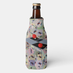 Enfriador De Botellas Ping Pong Abstract Art,