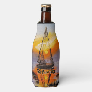 Enfriador De Botellas Pinturas DG Atardecer Vela