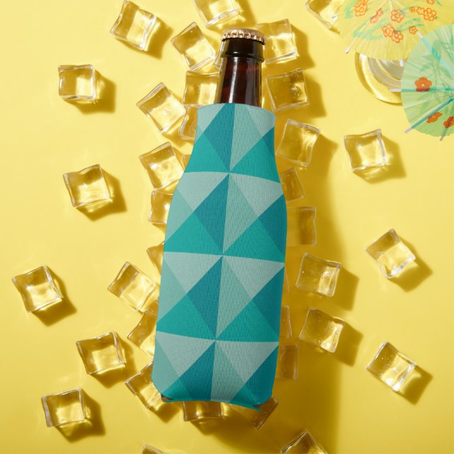 Enfriador De Botellas Pirámides turquesas (Verano in situ)