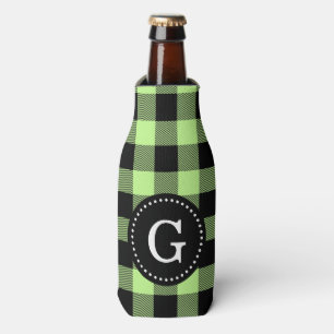 Enfriador De Botellas Pistachio Búfalo Verde Tapado 1I Monograma