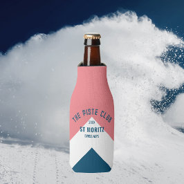 Enfriador De Botellas Piste Club Pink White Peak Winter Ski