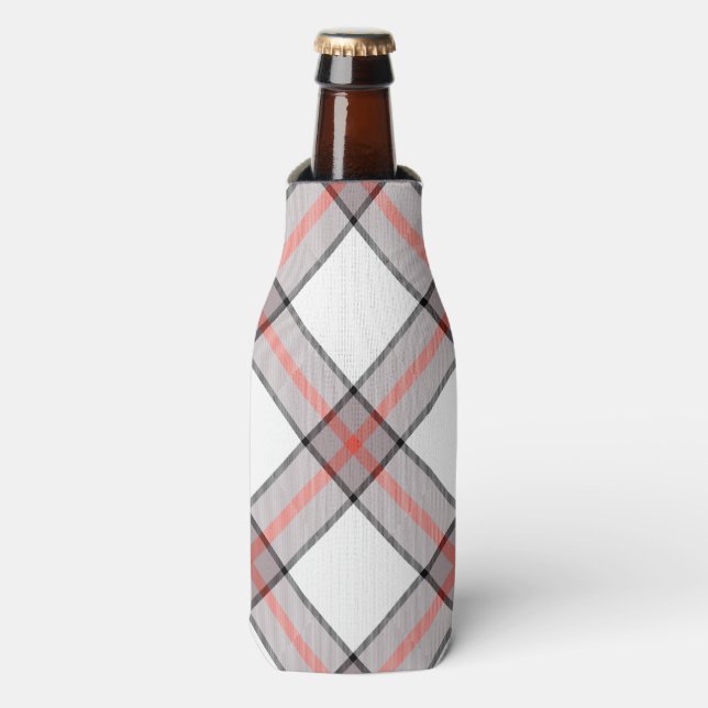 Enfriador De Botellas Placa gris roja (Frente de la botella)