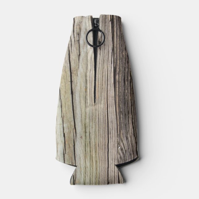 Enfriador De Botellas Placas de madera meteorada (Reverso)