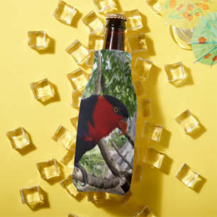 Enfriador De Botellas Plumas arcoiris: Bonito Australian Lorikeet,