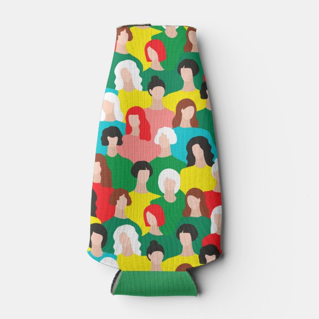 Enfriador De Botellas Poder femenino (Anverso)