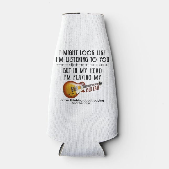 Enfriador De Botellas Podría Parecer Que Te Escucho Tocar Guitarra (Anverso)