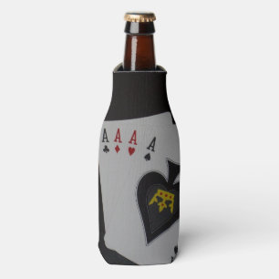 Enfriador De Botellas Póquer, Cuádruple Aces, Sujeto.