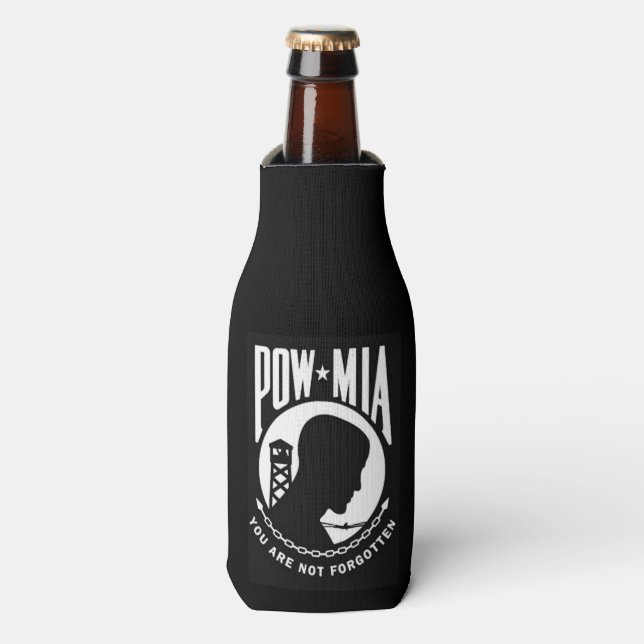 ENFRIADOR DE BOTELLAS POW MIA (Frente de la botella)