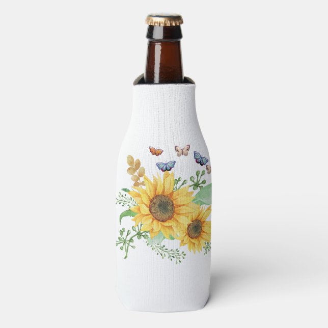 Enfriador De Botellas primavera de girasol (Frente de la botella)