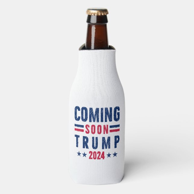 Enfriador De Botellas Pronto Trump 2024 (Frente de la botella)