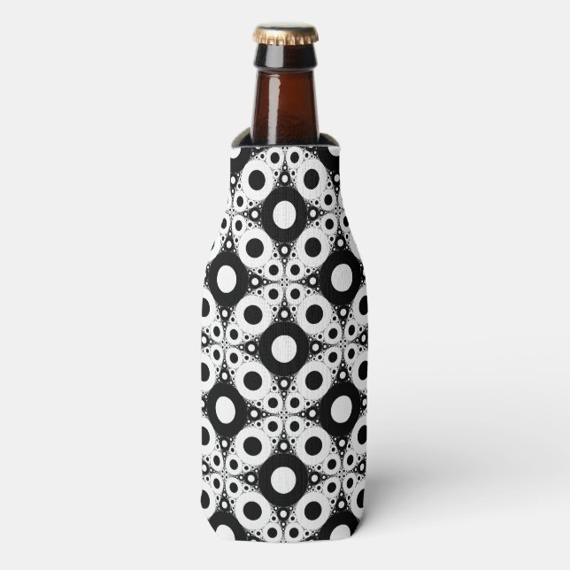 Enfriador De Botellas Prosecco - Blanco y negro - (Frente de la botella)