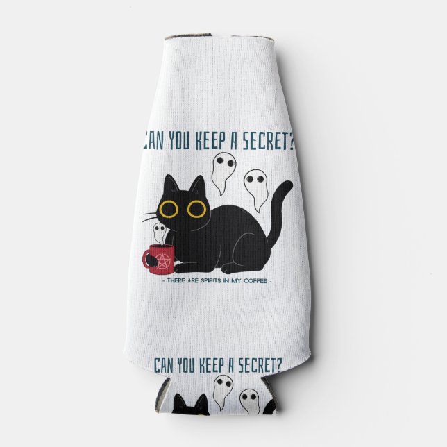 Enfriador De Botellas "¿Puedes Guardar Un Secreto? Hay Espíritus En Mi C (Anverso)