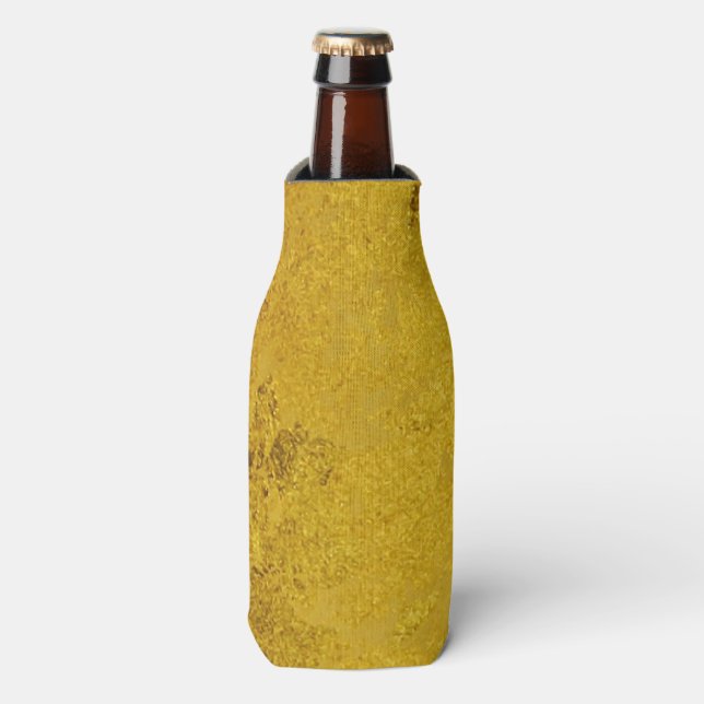 Enfriador De Botellas PURE GOLEAF Pattern + tu texto / foto (Frente de la botella)