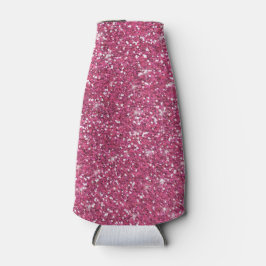 Enfriador De Botellas Purpurina rosa caliente impreso