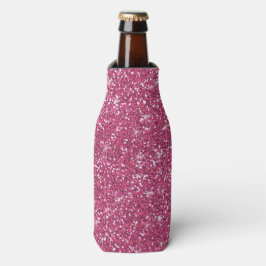 Enfriador De Botellas Purpurina rosa caliente impreso