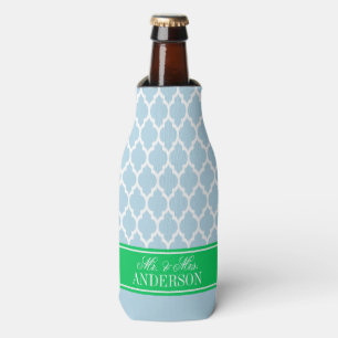 Enfriador De Botellas Qué marroquí #4 CB Boda de nombre esmeralda