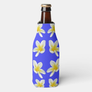 Enfriador De Botellas "Radiance on Blue: La historia del frangipani amar