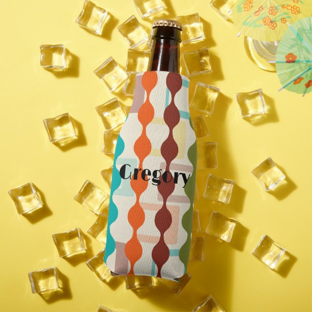 Enfriador De Botellas Rectángulos y cadenas (Verano in situ)