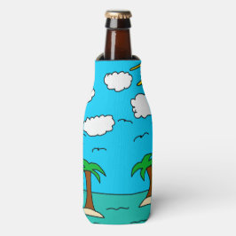 Enfriador De Botellas Refrigerador de bebidas de la isla tropical Getawa