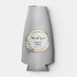 Enfriador De Botellas Refrigerador de bebidas de los Anillos de Oro