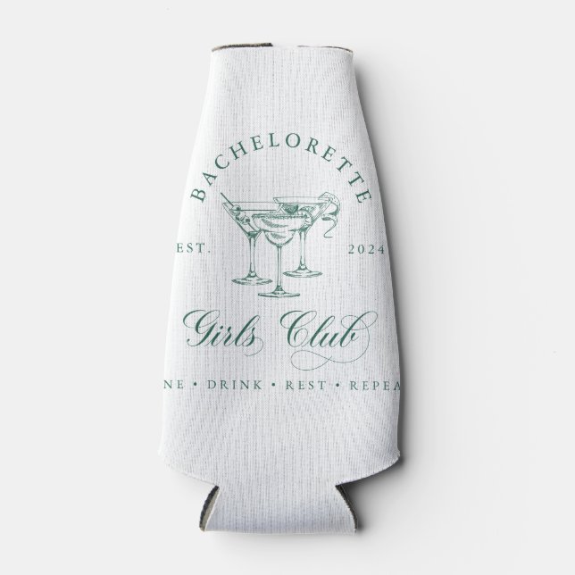 Enfriador De Botellas Refrigerador de bebidas del Club de Chica Bachelor (Anverso)