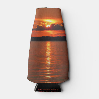 Enfriador De Botellas Refrigerador de botellas de sol del lago Vermilion