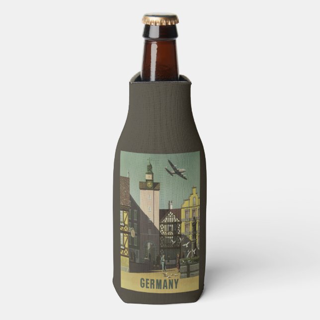 Enfriador De Botellas Refrigerador de botellas del personalizado de Viaj (Frente de la botella)