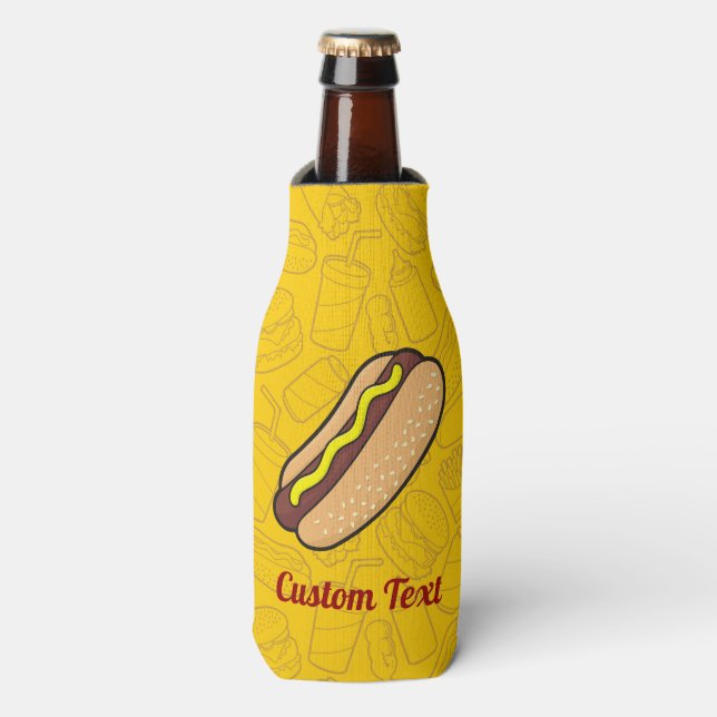 Enfriador De Botellas Refrigerador de botellas Hotdog (Frente de la botella)