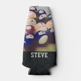 Enfriador De Botellas Refrigerador de cervezas con nombre de billar