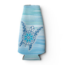 Refrigerador de frasco de crucero de tortuga azul