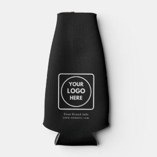 Enfriador De Botellas Refrigerador de frasco negro | Empresa personaliza