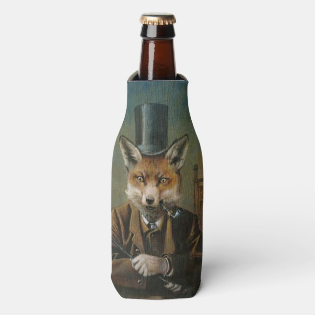 Enfriador De Botellas Refrigerador de frascos Dapper Fox (Frente de la botella)