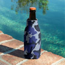 Refrigerador de frascos de camo azul