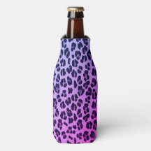Refrigerador de frascos de impresión de leopardo m