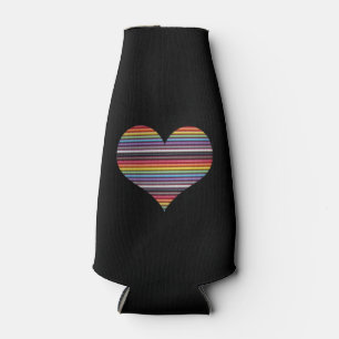 Enfriador De Botellas Refrigerador de la bebida de la botella del corazó