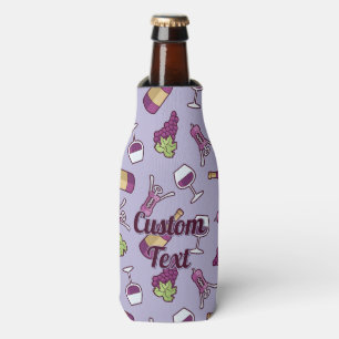 Enfriador De Botellas Refrigerador del frasco del patrón de vino rojo