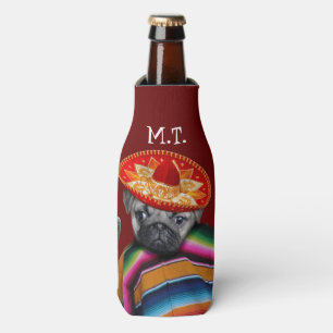 Enfriador De Botellas Refrigerador personalizado perro mexicano de la