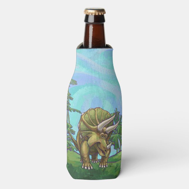 Enfriador De Botellas Regalos y accesorios de Triceratops (Frente de la botella)