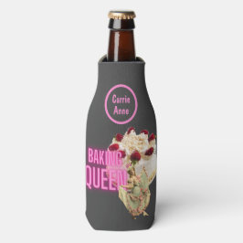 Enfriador De Botellas Reina de horneado de tarta de vintage