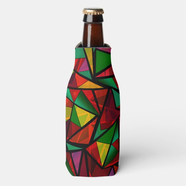 Enfriador De Botellas Resumen multicolor (Frente de la botella)