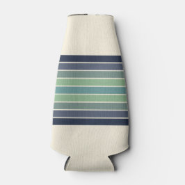 Enfriador De Botellas Retro Blue & Green Surfboard Stried