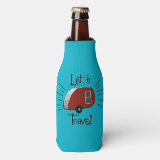 Enfriador De Botellas Retro Teardrop Camper Drink Cooler