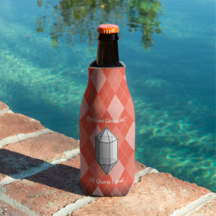 Enfriador De Botellas Retruécano brillante del cuarzo del geólogo