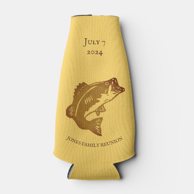 Enfriador De Botellas Reunión de la familia Fish Fry (Anverso)