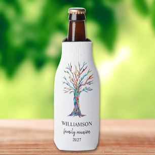 Enfriador De Botellas Reunión familiar de árbol familiar