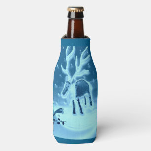 Enfriador De Botellas Robin Snow Cute Navidades