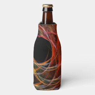 Enfriador De Botellas Rompiendo el arte abstracto del círculo