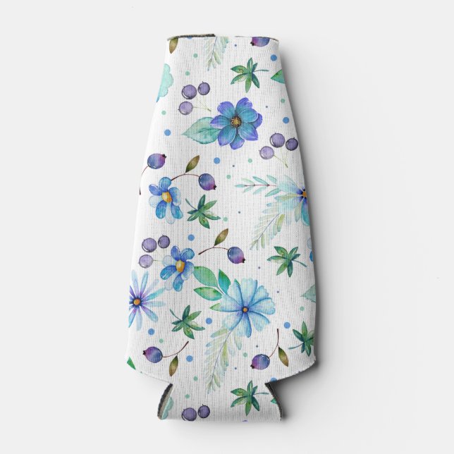 Enfriador De Botellas Rosa azul (Anverso)